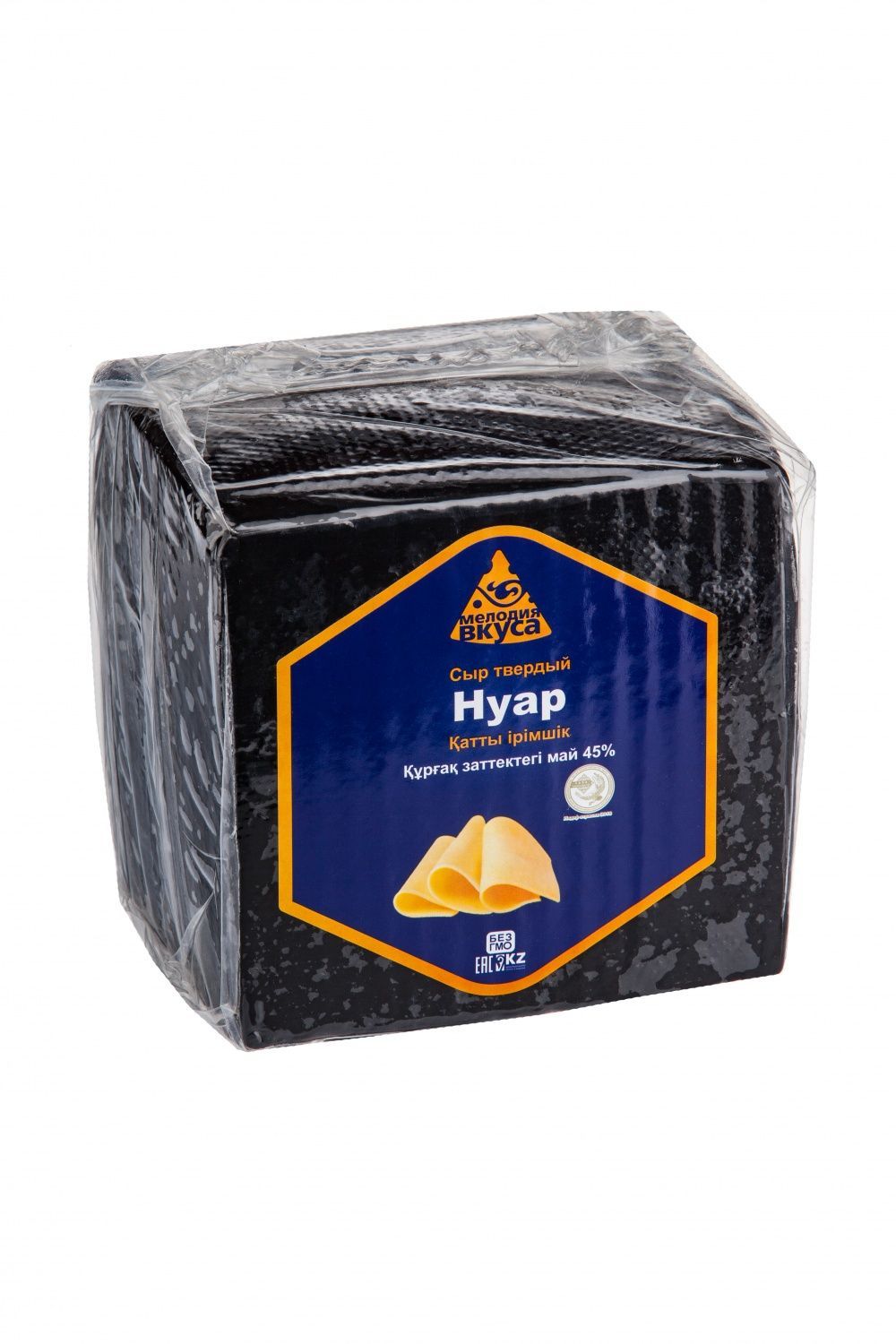 картинка Сыр Нуар Мелодия Вкуса 45%, ~ 2,5 кг